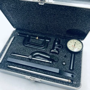 CDI B-50 Dial Indicator Set w/Case - .001" Grads, .200" Range, Jeweled USA NEW - Picture 1 of 10