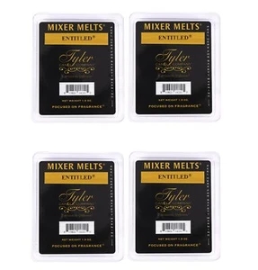 Entitled 1.9 Ounce Scented Mixer Wax Melt Cubes for Tart Burner, Pack of 4 - Picture 1 of 1