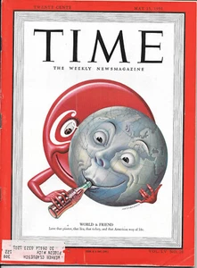 MAY 15, 1950 TIME MAGAZINE - COCA-COLA WORLD & FRIEND - RARE - Picture 1 of 1