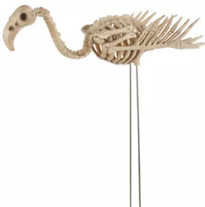 27" Flamingo Skeleton Prop Halloween - Picture 1 of 1
