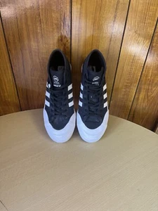 Hombres Adidas Negro MatchCourt Zapatos de Skateboarding Reino Unido Talla 10 - Imagen 1 de 14