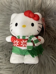 🆕 Hello Kitty Navidad Side Stepper Animado Peluche Musical Jingle Bells - Imagen 1 de 7