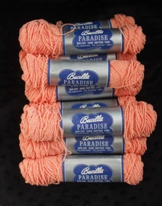 9 Knäuel Vintage 50er Jahre Bucilla Paradise Ban-Lon Strickgarn Färben Posten 49315 - Bild 1 von 5