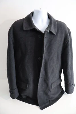 Hammersley Men's Wool Cashmere Blend Coat Large Grey - Image 1 of 4