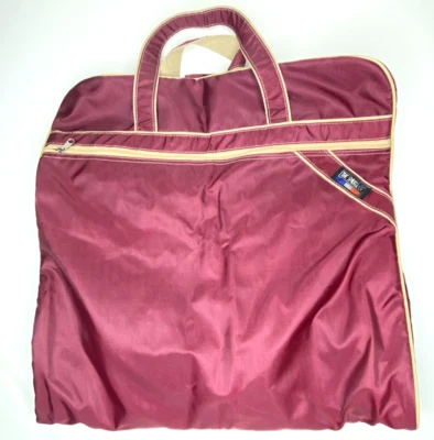 Винтажный контрабандист одежды костюм сумка бордовый бордовый желтовато-коричневый ~ отличном состоянии - Изображение 1 из 4