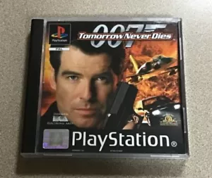 007 Tomorrow Never Dies PS1 PAL PlayStation Game Complete With Manual - Picture 1 of 8