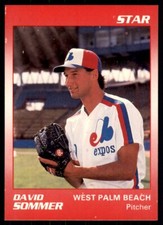 1990 Star West Palm Beach Expos David Sommer West Palm Beach Expos #21