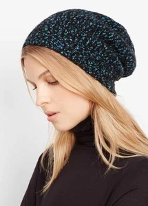 W374 NWT VINCE MULTICOLOR WOOL BLEND WOMEN BEANIE $75 - Picture 1 of 1