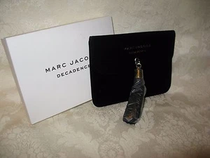 Marc Jacobs "Decadence" Black Cosmetic Pouch. New. - Picture 1 of 7