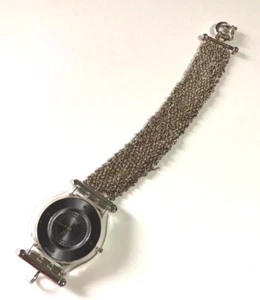 SWATCH SKIN - SFK159 ESSENTIALY REAL SILVER BRACELETE - NEW ! RARE !! - Picture 1 of 3
