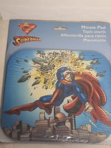 Vintage 1996 Superman Clark Kent Hologram Mouse Pad Fellowes New - Picture 1 of 5