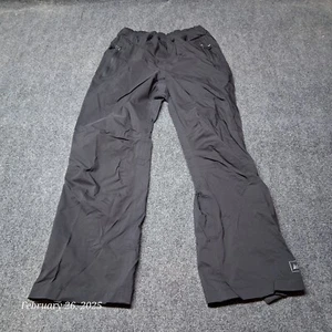 REI Kids Windbreaker Hiking Pants Large (14-16) Black Lightweight Elastic Waist - Picture 1 of 11