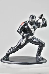 GI Joe Snake Eyes Jada Metalfigs Diecast 1.75" ARAH Mini - Picture 1 of 3