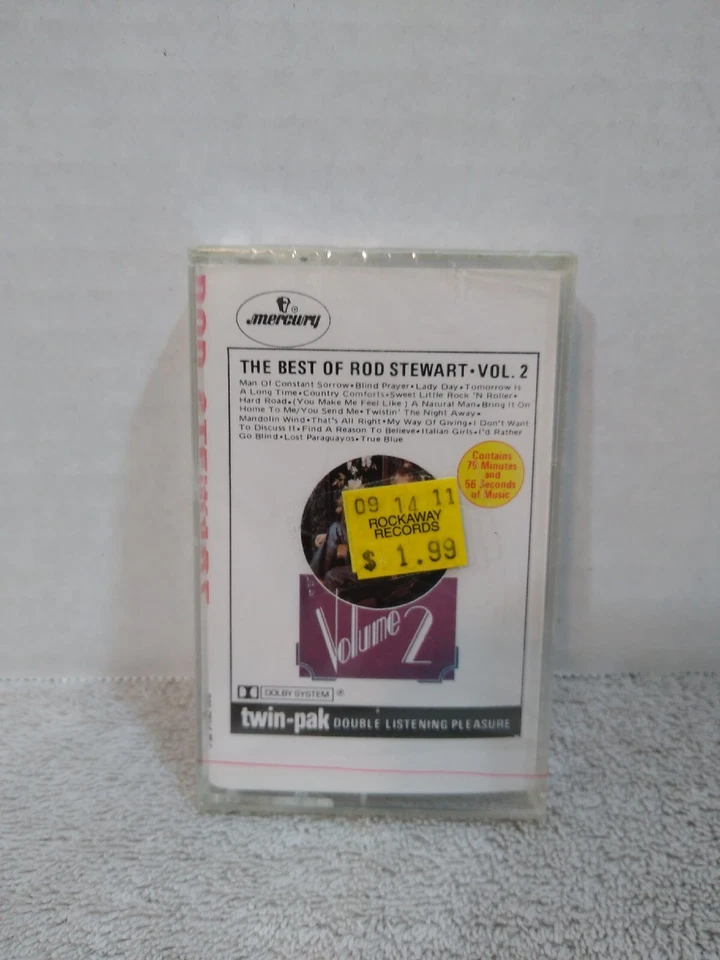 Rod Stewart The Best Of Rod Stewart Vol. 2 Mercury Tape Cassett  - Image 1 of 3