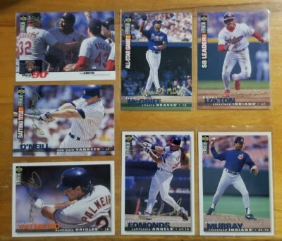 1995 Collector's Choice Gold Signature fill your set you pick choice Upper Deck - Image 1 of 4