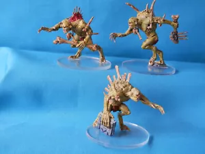 A13 WARHAMMER FLESH EATER COURTS ARMY - PAINTED CRYPT HAUNTED COURTIER X 3 - Picture 1 of 4
