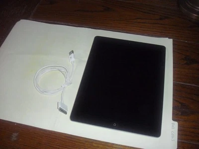 Apple iPad 2, 2nd Generation 2011, A1395, 16 GB, Black, Tested Works Well - Image 1 of 4