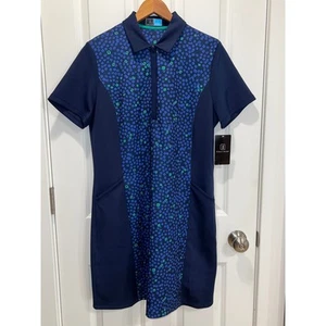 Neu mit Etikett PGA Tour Golfkleid feuchtigkeitsableitend Sonnenschutz Stretch-Nähte Large - Bild 1 von 5