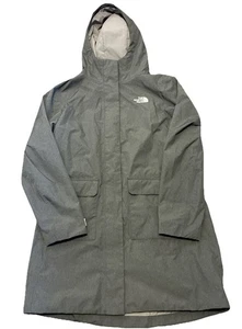 The North Face Women's City Breeze II Dryvent Gray Rain Parka size XL Excellent! - Picture 1 of 12