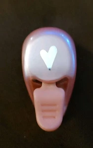 EK Success Heart Punch Paper Cut-Out Tool for Craft (1/2" Punch Out) - Picture 1 of 4