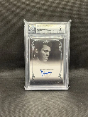 MUHAMMAD ALI 2012 LEAF SILVER THE GREATEST AUTOGRAPHS BGS 9/10 AUTO AU-5. POP 3! - Image 1 of 4