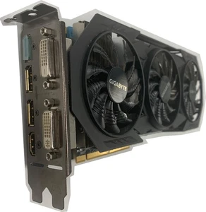Gigabyte NVIDIA Geforce GTX 970 4GB Windforce 3x OC GDDR5 Graphics Card - Picture 1 of 4