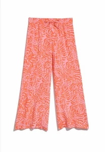 LILLY PULITZER X TARGET Pants Girls Size 10 12 Pink And Orange PATTERN - Picture 1 of 7