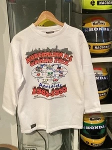 AUSTRALIAN ADELAIDE FORMULA ONE ORIGINAL SLOPPY JOE 1985-1995 SIZE SMALL MINT - Picture 1 of 7