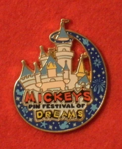 Castle Mickey's Pin Festival of Dreams Event Logo 2007 Disney Pin #55516 - Picture 1 of 2