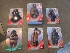 2025 Topps Star Wars Chrome CE 50 carte set completo carte variazione Costco - Foto 1 di 1