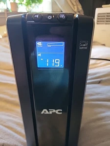 APC Back-UPS Pro, 1500VA/900W 120V 10 outlets AVR LCD " No Battery"   - Picture 1 of 8