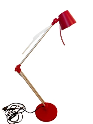 Ikea Oleby Rot Schreibtischlampe Retro Ikea Typ A0903 Lampe Für Tisch - Bild 1 von 4
