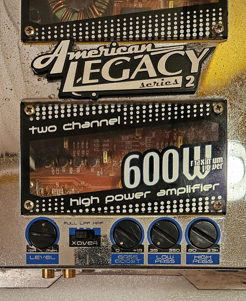 Amplificador American Legacy LA 490 4 canales Foto 1 de 4