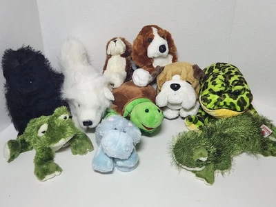 Lot of 10 Ganz Plush Animals including Webkinz - Image 1 of 4