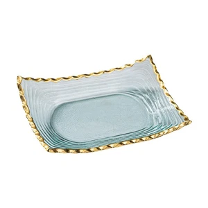 Glass Fruit Bowl Fruit Holder Dessert Display Stand - Picture 1 of 9