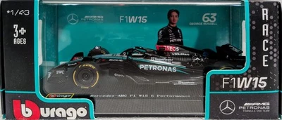 Burago F1W15 AMG Petronas Race (NUEVO) George Russell 63 Foto 1 de 4