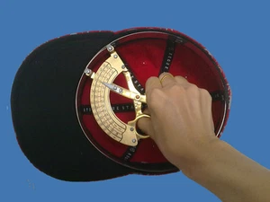Cappello tipo forbice anello bussola dimensioni strumento di misura misura misura misura misuratore portatile millenario misuratore - Foto 1 di 9