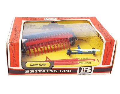 Britains Farm Series 1:32 NORDSTEN SEED DRILL Implement 9539 MIB`76 RARE! - Image 1 of 4