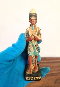 Unique Osiris Statuette Depicting the God of the Underworld with Crook and Flail - Picture 1 of 10