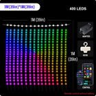 Smart Led Rgb Curtain String Lights Fairy Light App Control Diy Picture Display