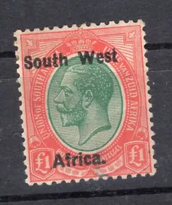 BRITISH SOUTH WEST AFRICA, YV # 12, MH - Bild 1 von 1