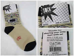 Sock It To Me Socks Boy Kids Youth Crew Mummy Age 3-7 Shoe Size 8-13 New - Picture 1 of 7