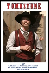 Tombstone Wyatt Earp Doc Holliday Retro Art Poster Vintage Old West Cowboys - Picture 1 of 1