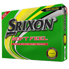 Srixon Soft Feel Tour Golf Balls - Yellow