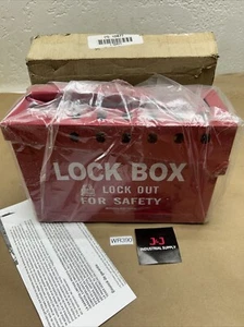 Brady 13 Lock Portable Metal Lock Box (65699) NIB Fast Shipping! + Warranty - Picture 1 of 8