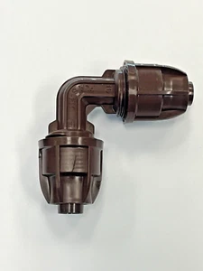 Netafim 17mm TechLock Elbows (25=1/Bag) - Hydroponics Irrigation - 25 pieces - Picture 1 of 2