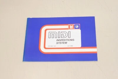 OPEL Isuzu Midi Scheckheft Service Heft Inspektions system TS1303/3D OVP - Bild 1 von 2