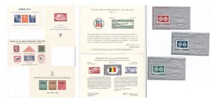 1937 Bipex Bronx 1960 Londra 1972 Belgio 1965 1968 Vienna Stamp Show Cards #8202 - Foto 1 di 4