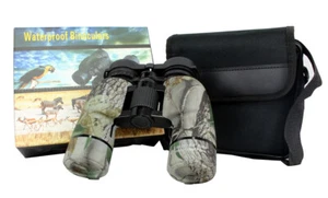 Hunt-Down10X36 Camo Waterproof Binoculars with Rapid Focus & Nylon Carrying Case - Picture 1 of 6
