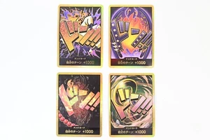 DON Card PORTGAS・D・ACE & Crocodile & Rob Rucch & King 4 set ONE PIECE Card Game - Picture 1 of 9